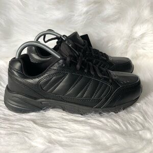 Athletic Works Shoes Mens‎ Size 8.5 Black Lace Up New With Tags